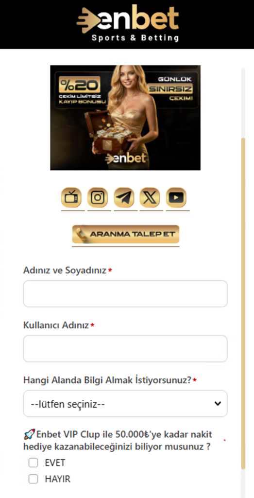 Enbet Canlı Destek