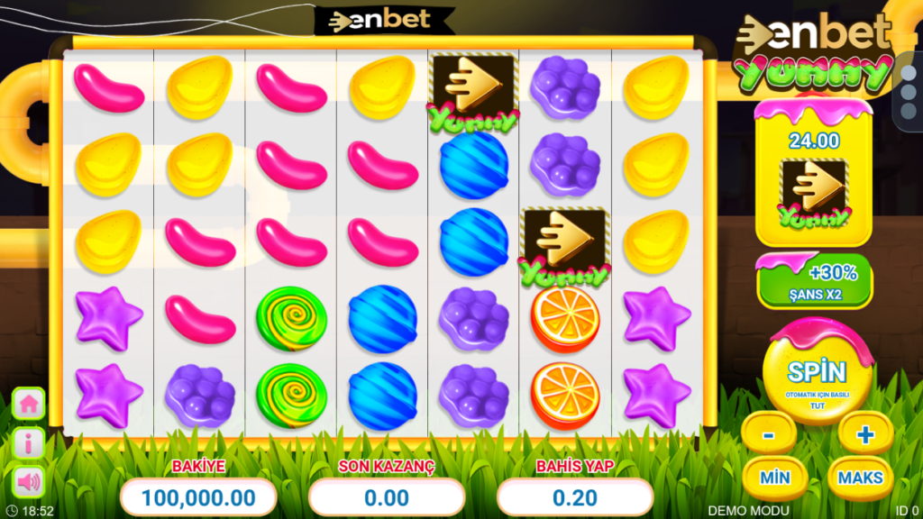 Enbet Yummy Slot Oyunu